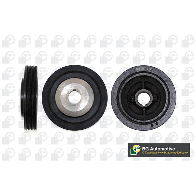 BGA Crank Shaft Belt Pulley fits Citroën Synergie 1996-2002 2.1