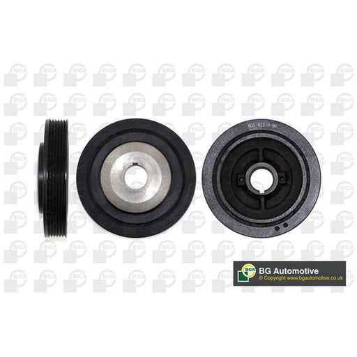 BGA Crank Shaft Belt Pulley fits Citroën Synergie 1996-2002 2.1