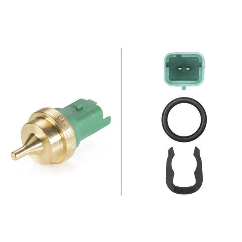Hella Coolant Temperature Sensor Lower fits Citroën Berlingo First 2000-2011 1.6