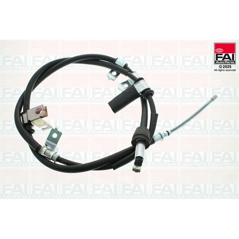 FAI Handbrake Cable Left Rear fits Hyundai Santa Fé I 2000-2006 2.0 2.4 2.7