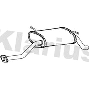 Klarius Box With Tail Pipe Rear fits Suzuki Carry 2000 on 1.3