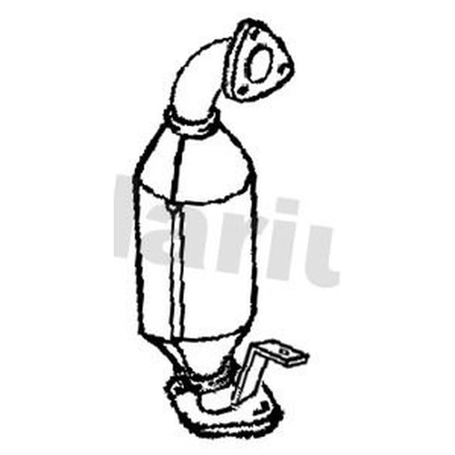 Klarius Catalyst Type Approved With Pipe 322770 250510N020 322770
