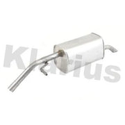 Klarius Box With Tail Pipe Rear fits Citroën C4 Cactus 2014 on 1.2