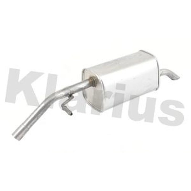 Klarius Box With Tail Pipe Rear fits Citroën C4 Cactus 2014 on 1.2