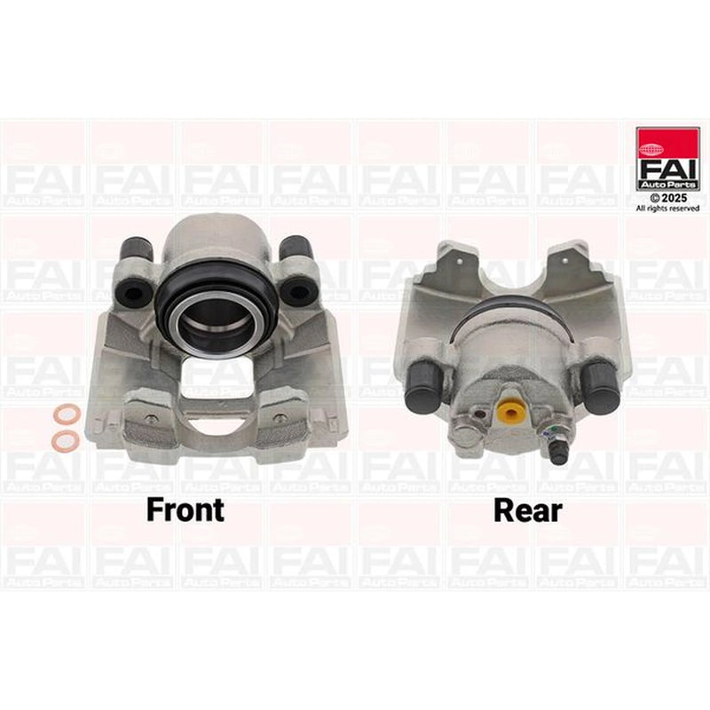 FAI Brake Caliper Assembly Front Left fits Daihatsu Charade VIII 2011 on 1.33