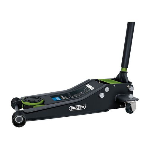 Draper Trolley Jack, 3 Tonne, Green 28485 Draper - Dynamic Drive