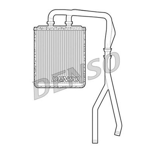 Denso Heater Matrix Core Heat Exchanger fits Iveco Daily IV 2006-2011