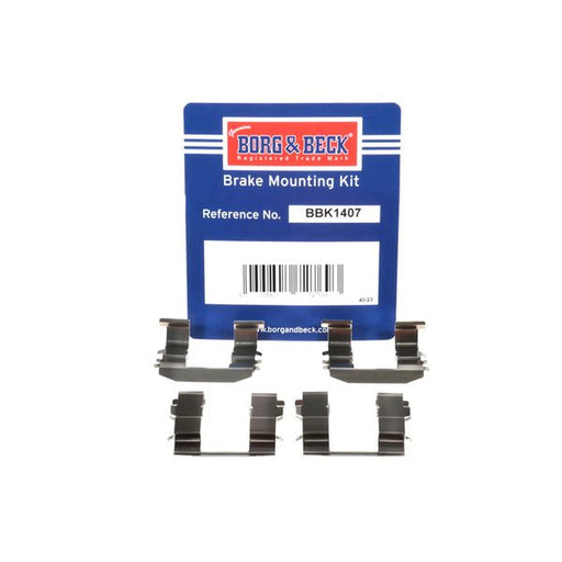 Borg & Beck Brake Pad Accessory Fitting Kit Rear BBK1407