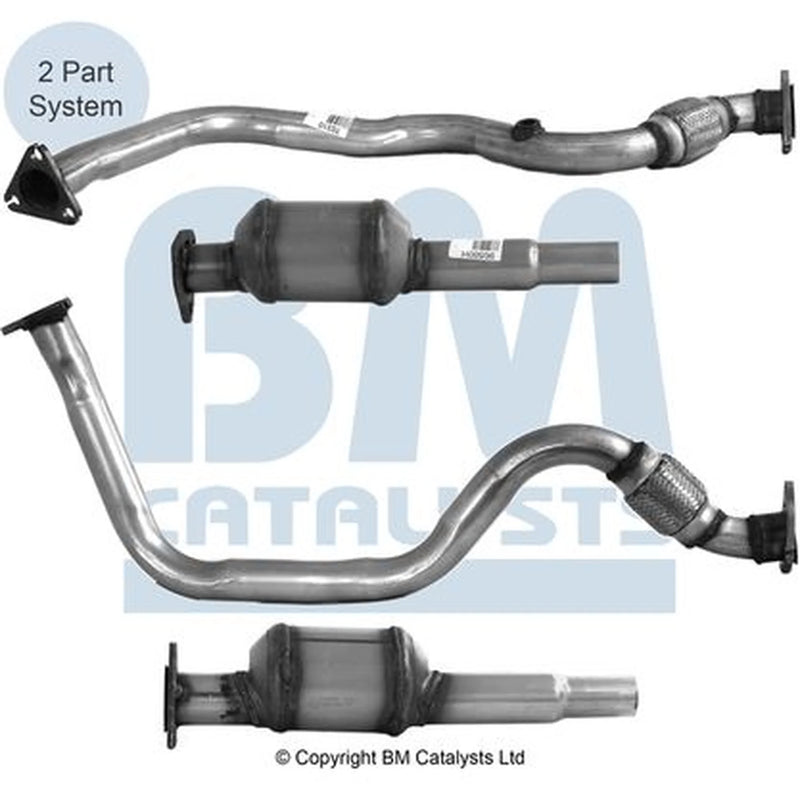 BM Catalysts Homologated Petrol Cat fits VW Golf 1991-1999 1.4