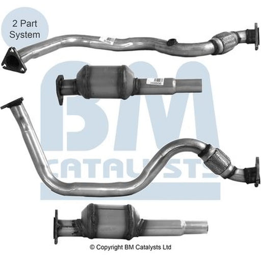 BM Catalysts Petrol Cat fits VW Golf 1991-1999 1.4