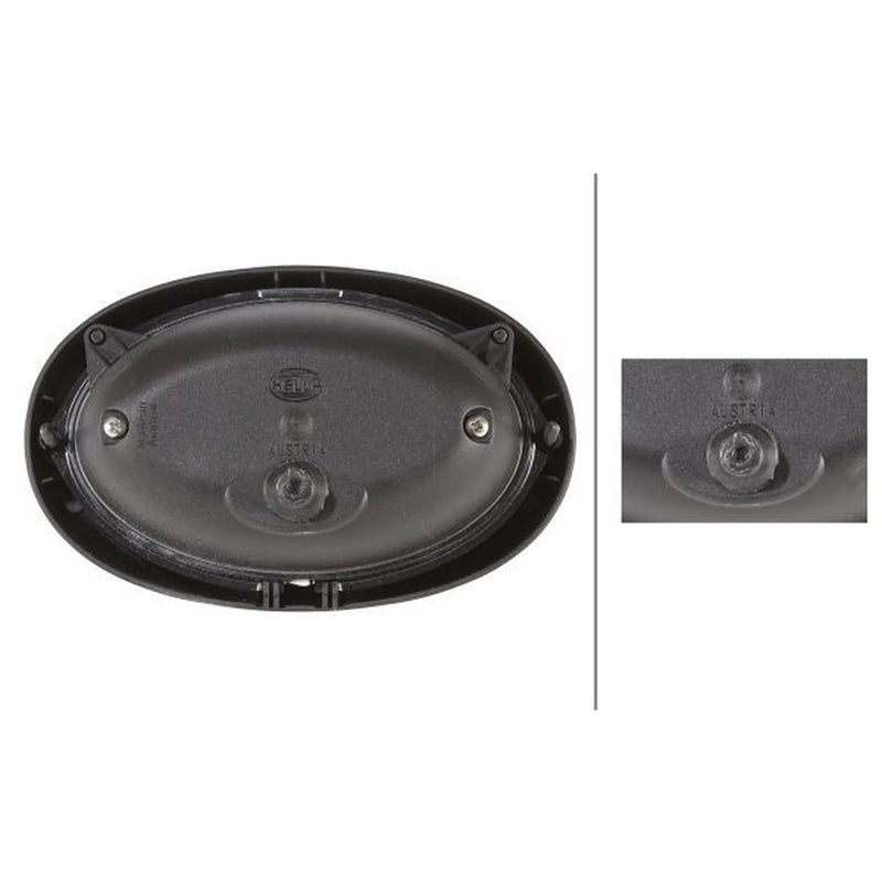 Hella Headlight Headlamp H7 Right