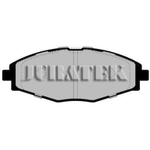 Juratek Front Brake Vented Discs & Pads fits Daewoo Lanos 1997 on 1.3 1.5