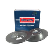 Borg & Beck Front & Rear Brake Discs & Pads fits Suzuki Swift III 2012-2017 1.6