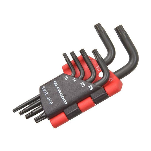 Facom 89R.JP6 ResisTORX Hexagon Key Set of 6 (TX10 - TX40) Facom - NN4 Online