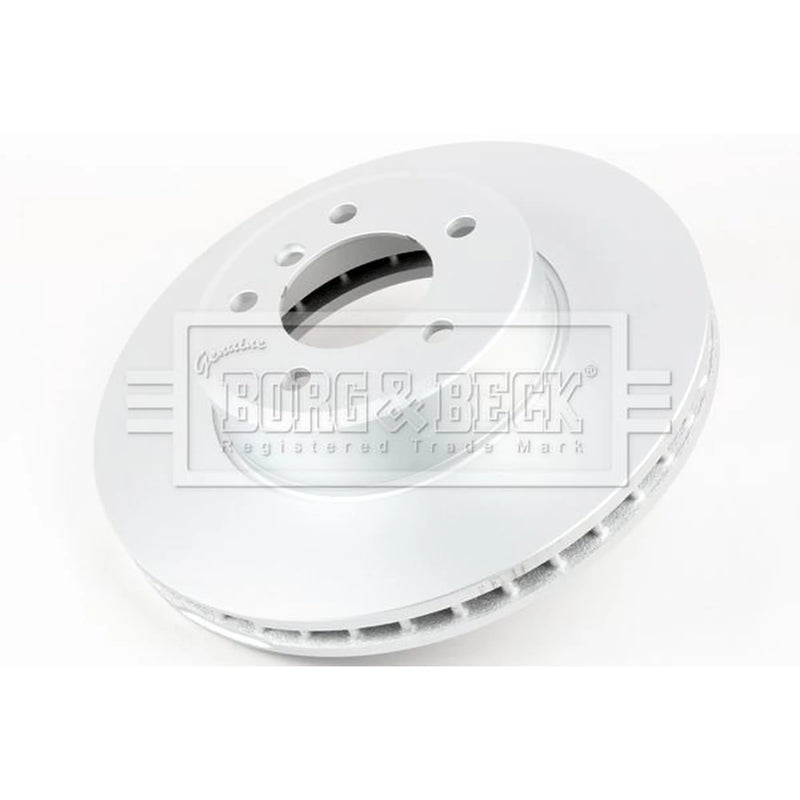 Borg & Beck Front Vented & Rear Vented Brake Discs & Pads fits BMW 5 2005-2010