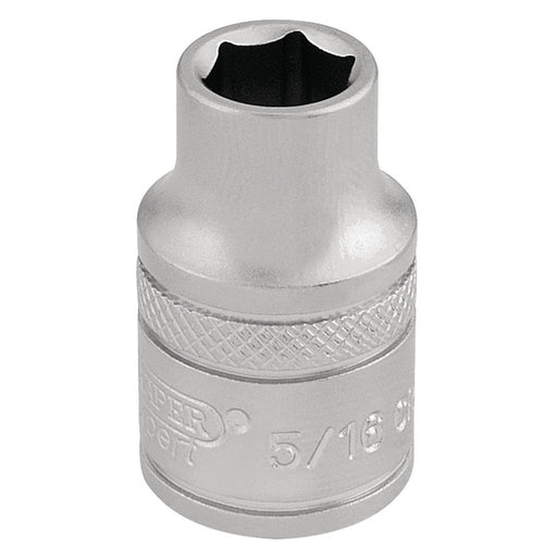 Draper 6 Point Imperial Socket, 3/8" Sq. Dr., 5/16" 16549 Draper - Dynamic Drive