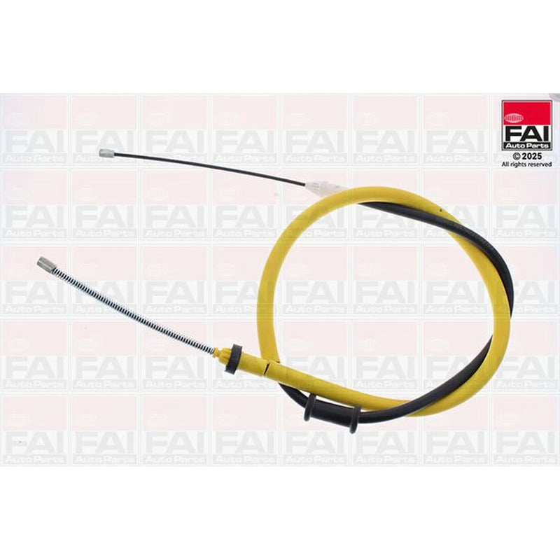 FAI Handbrake Cable Left Rear fits Nissan Kubistar 2003-2009 1.2 1.5