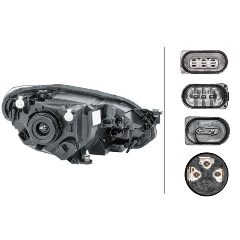 Hella Headlight Headlamp PY21W Left fits VW Load Up! 2012-2020 1.0