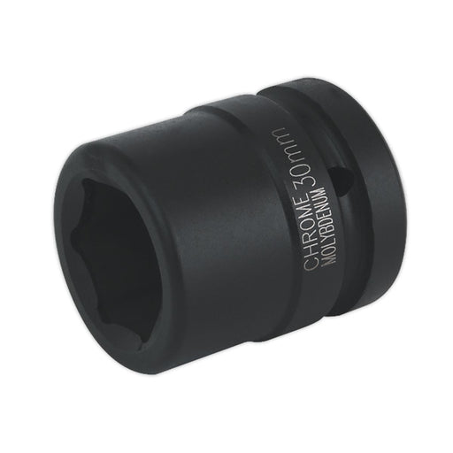 Sealey Impact Socket 30mm 1"Sq Drive IS130 Sealey - Dynamic Drive