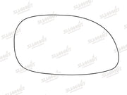 Summit Stick-On Standard Mirror Glass fits Honda Civic RHS Summit - Bars 4 Cars
