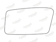 Summit Stick-On Standard Mirror Glass fits Hyundai Stellor LHS Summit - Bars 4 Cars