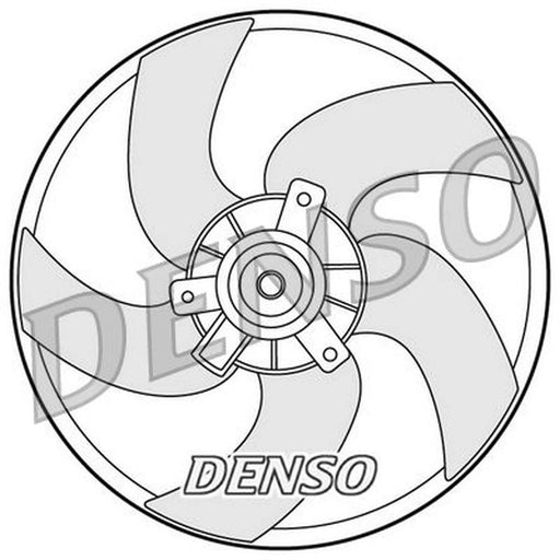 Denso Engine Cooling Fan fits Peugeot 206 1998-2009 1.1 1.4 1.6 1.9 2.0