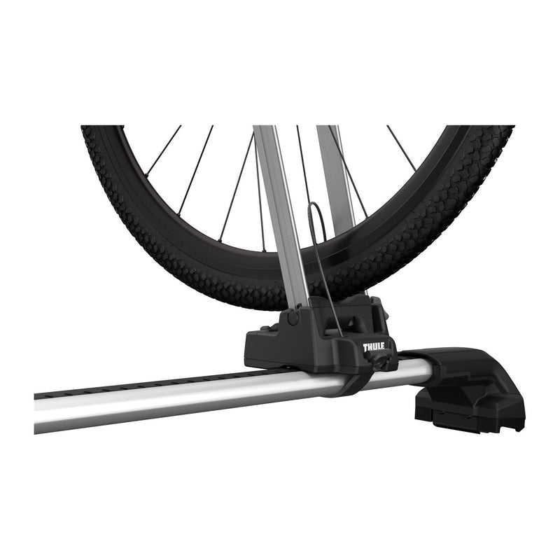 Thule Front Wheel Holder front wheel holder roof bike rack aluminium Roof Bike Rack Thule - Bars 4 Cars