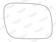 Summit Stick-On Standard Mirror Glass fits VW Touareg 02 to 06 RHS Summit - Bars 4 Cars