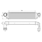 Valeo Intercooler (Charge Air Cooler) 818716