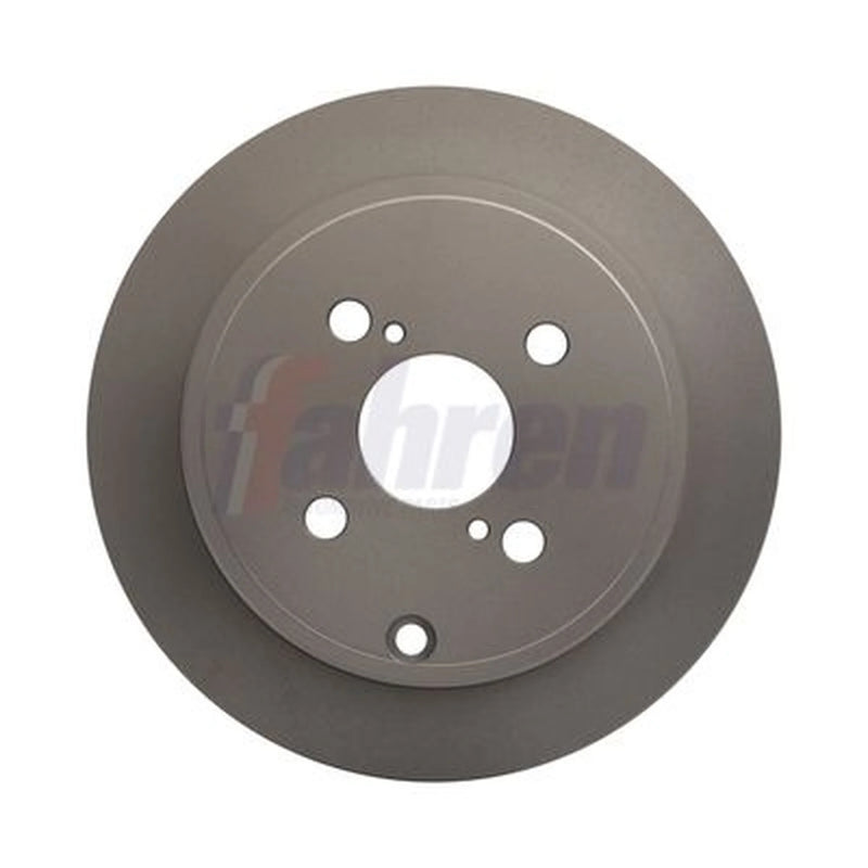 Fahren Rear Brake Solid Discs & Pads fits Toyota Corolla 1997-2008 1.4 1.6