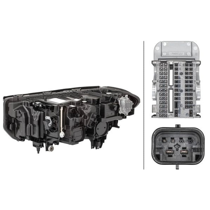 Hella Headlight Headlamp LED Right fits BMW 6 Gran Turismo 2020 on