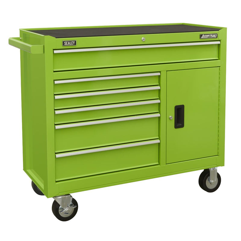 American Pro American PRO Rollcab 6 Drawer - Green AP4106HV American Pro - Dynamic Drive