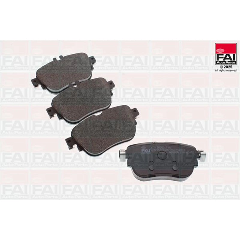 FAI Rear Brake Pad Set fits Mercedes-Benz Cls 2018 on 257.314 257.318