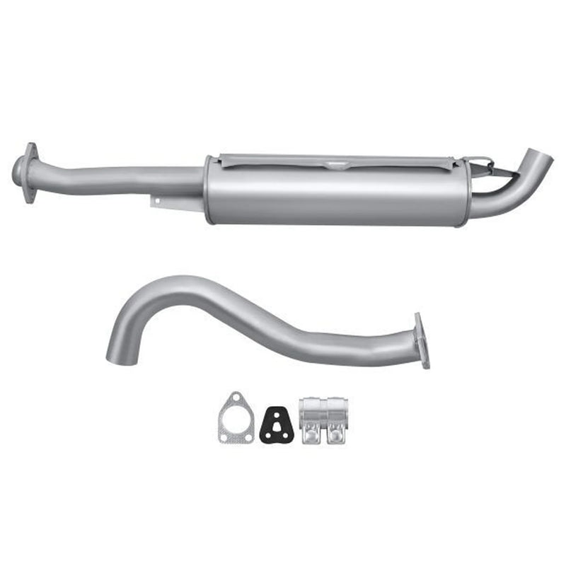Hella End Silencer Rear fits Mitsubishi Pajero/Shogun 1990-1999 2.8 3.0 3.5