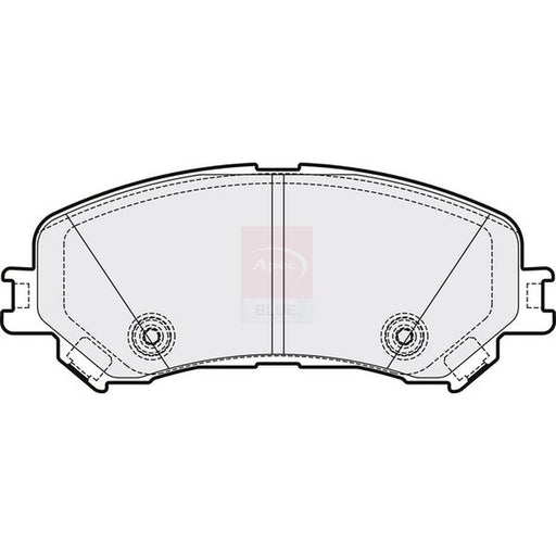 Apec Front Brake Pad Set fits Renault Arkana I 2021 on 1.6