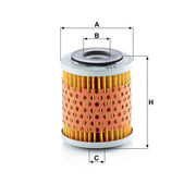MANN-FILTER Full Service Kit with Air, Oil, Fuel & Cab fits Man Lion S Intercity
