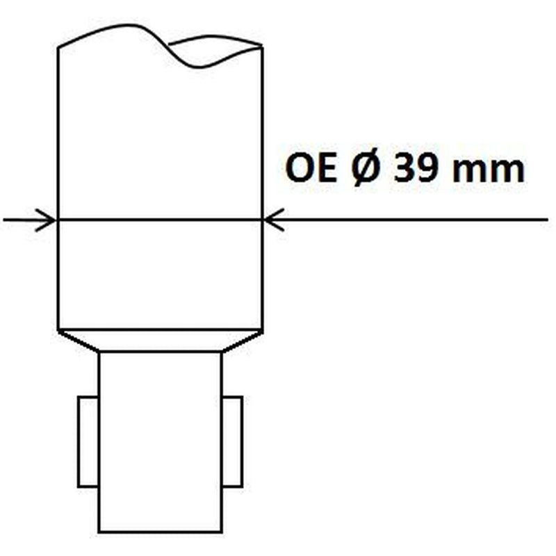 KYB Shock Absorber Damper Strut Rear fits Citroën C3 Aircross I 2017-2018