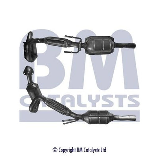 BM Catalysts Diesel Cat fits VW Lupo I 1999-2005 1.2