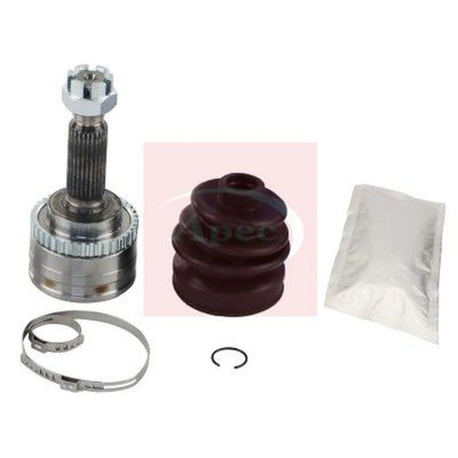 Apec CV Axle Shaft Assembly Wheel Side ACV1291