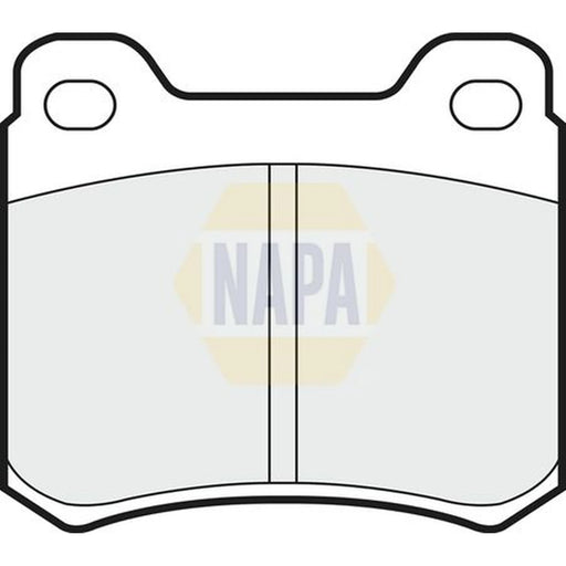 NAPA Rear Brake Pad Set fits Mercedes-Benz 123 1980-1985 123.243