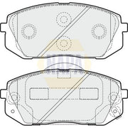 NAPA Front Brake Pad Set NBP1232