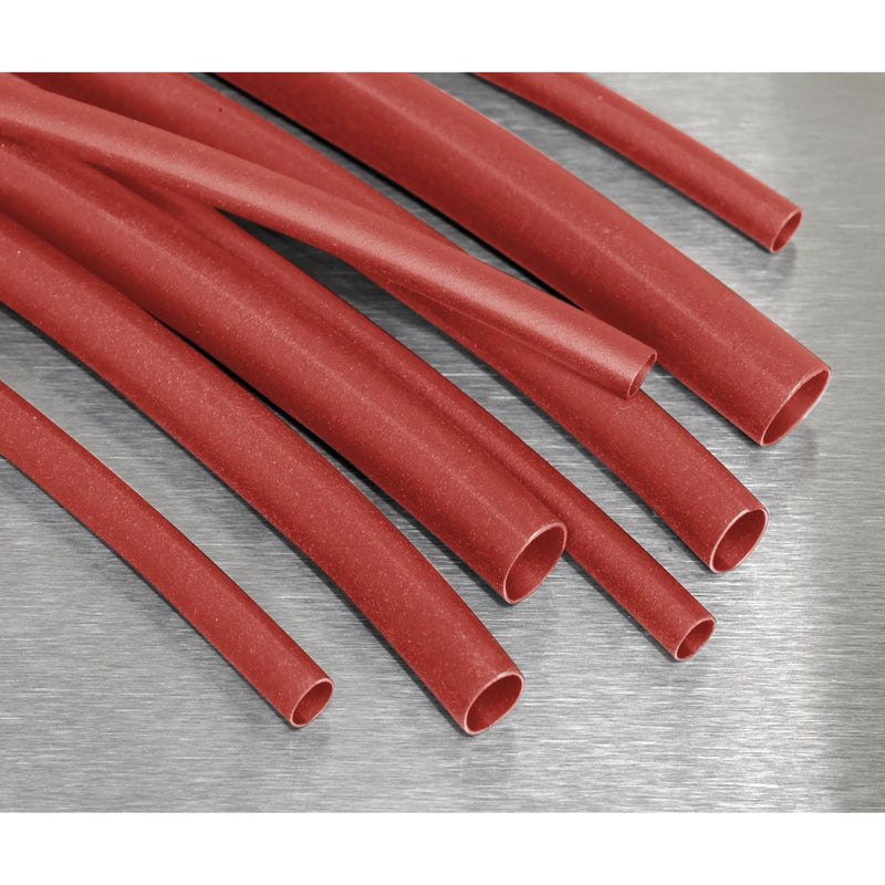 Sealey Heat Shrink Tubing Assortment 100mm 95pc - Red HST100R Sealey - Dynamic Drive