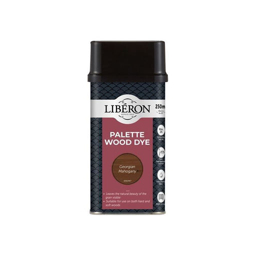 Liberon Palette Wood Dye Georgian Mahogany 250ml Liberon - Dynamic Drive