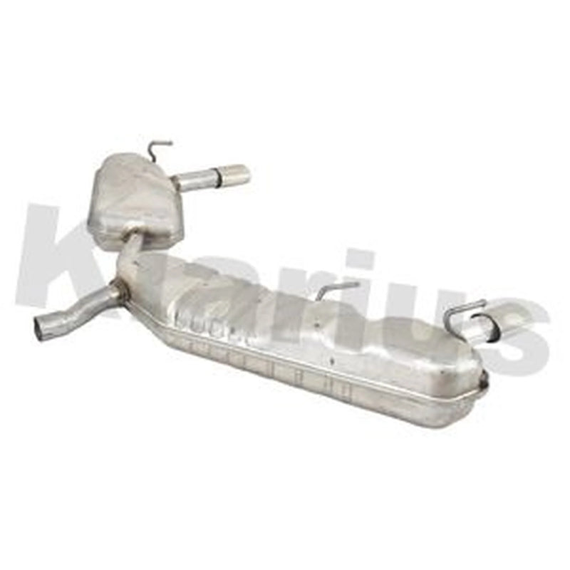 Klarius Box With Tail Pipe Rear fits Opel Signum 2003-2008 2.0 2.2 3.2