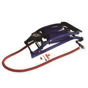 Double Barrel Cylinder Pump Air Inflator Foot Pump Car Van Bicylce Bike Tyre Sakura - Dynamic Drive