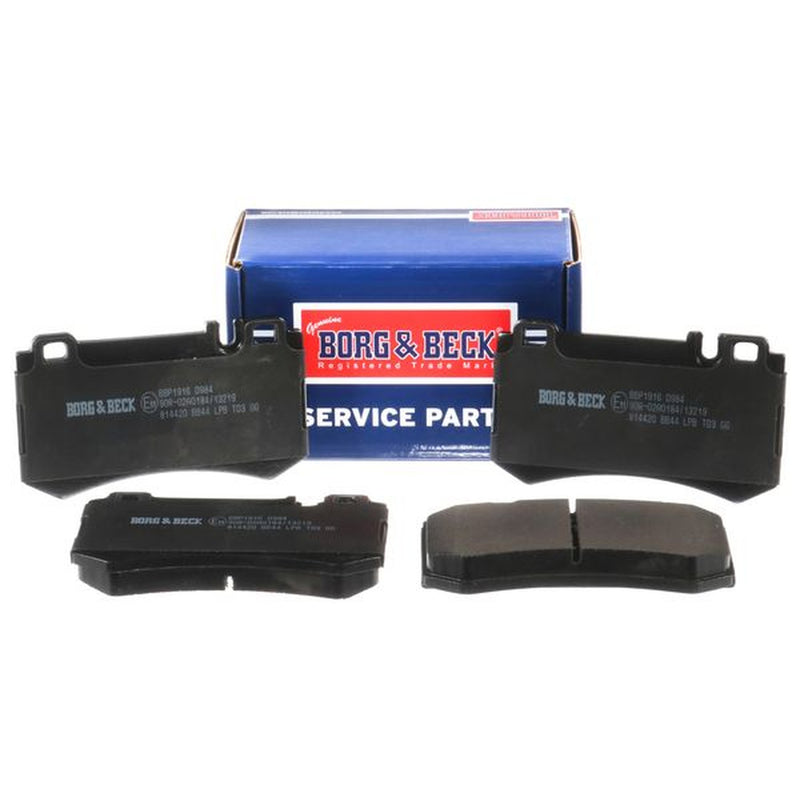 Borg & Beck Rear Brake Discs & Pads fits Mercedes-Benz Clk 2004-2005 209.376