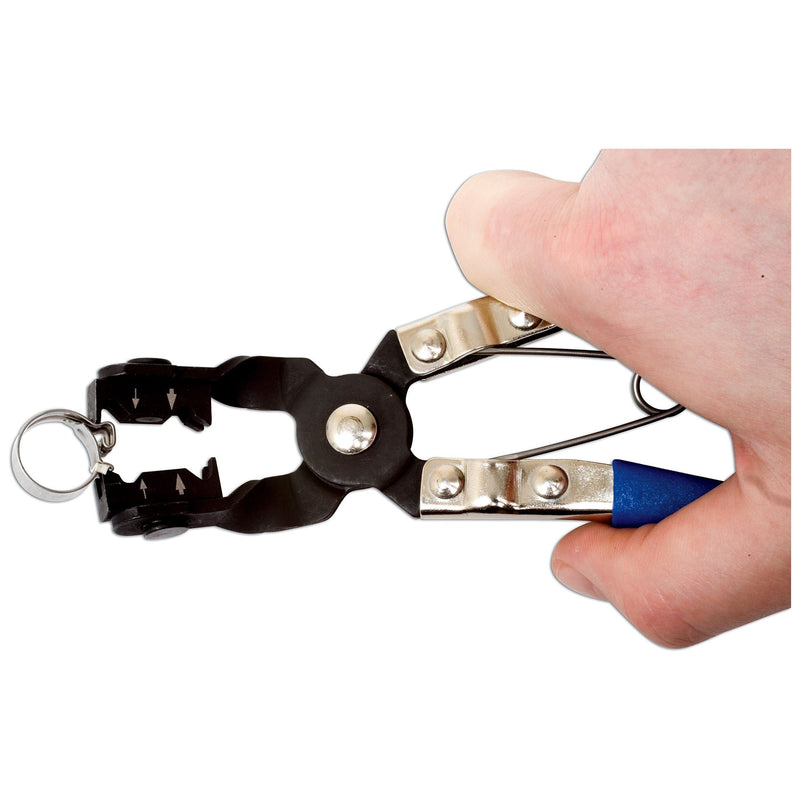 Laser Hose Clamp Pliers - Angled, Swivel Jaws 4231 Laser - Dynamic Drive