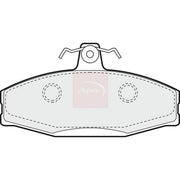 Apec Front Brake Pad Set fits Skoda Felicia 1994-2001 1.3 1.6 1.9