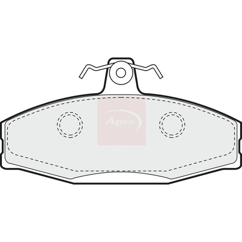 Apec Front Brake Pad Set PAD924