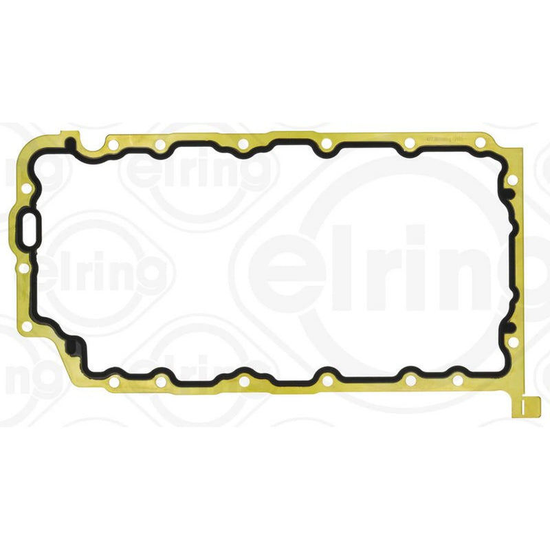 Elring Oil Sump Gasket Wide Thick fits Opel Astra G 1998-2005 2.0 2.2